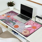 Monarch Butterfly and Wildflowers Desk Mat Gallery Image 2