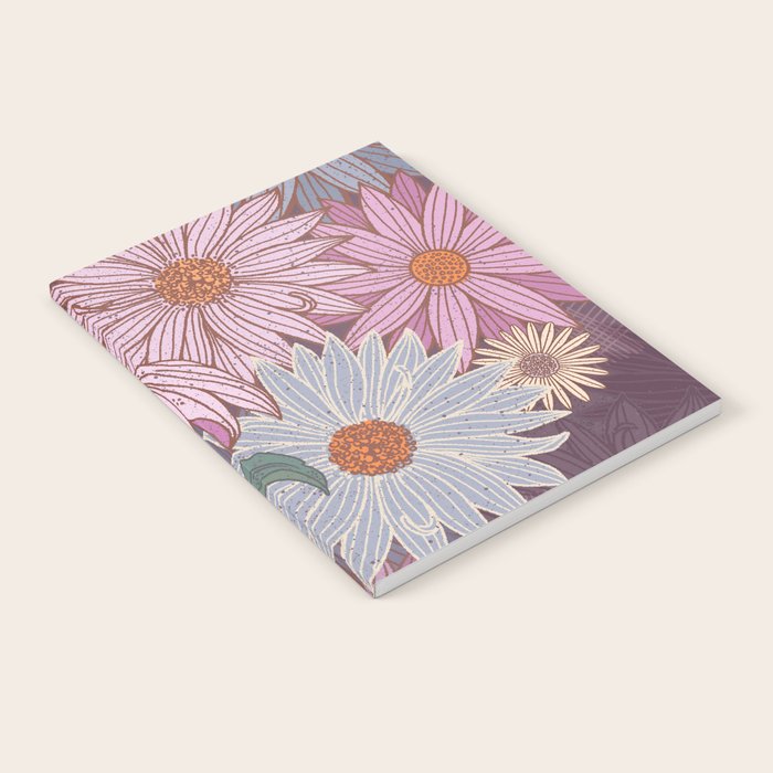 Monarch Butterfly and Wildflowers Notebook Gallery Image 1