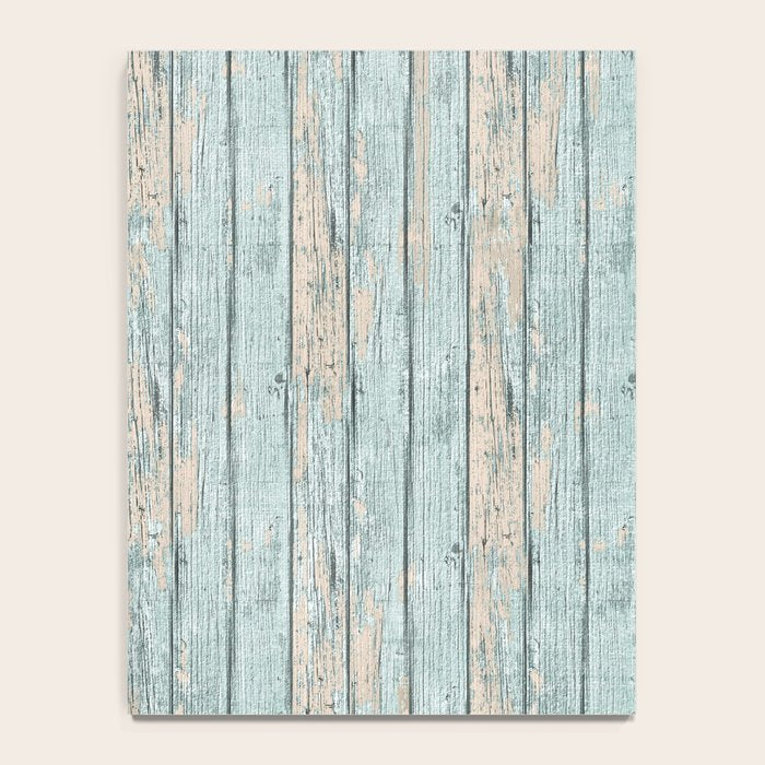Rustic Beach Driftwood Vacation Blue Texture Notebook Gallery Image 4