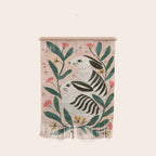 Hares Among Flowers Wall Hanging Gallery Image 1