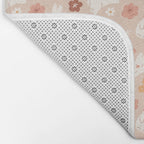 Cute bunny illustration Bath Mat Gallery Image 2