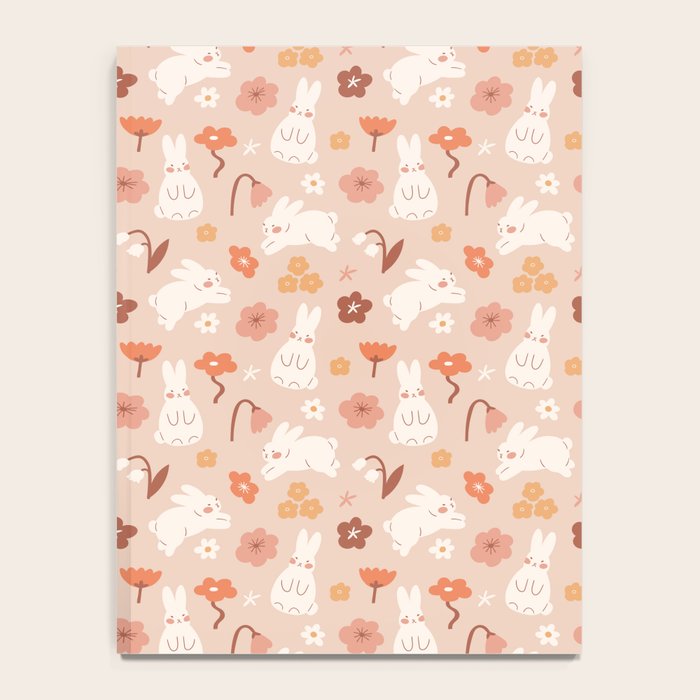 Cute bunny illustration Notebook Gallery Image 4