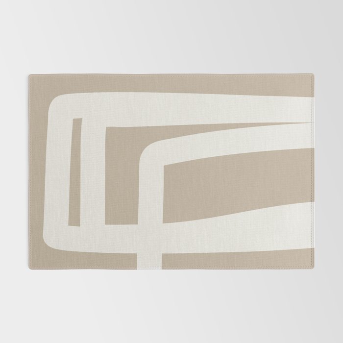 Neutral Abstract 5A Rug Gallery Image 2