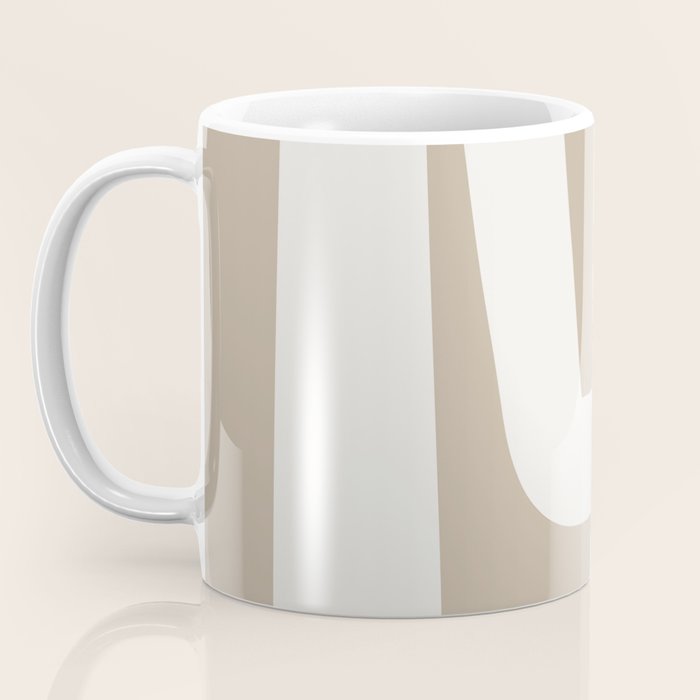 Neutral Abstract 5A Coffee Mug Gallery Image 3