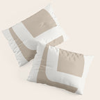 Neutral Abstract 5A Pillow Sham Gallery Image 3