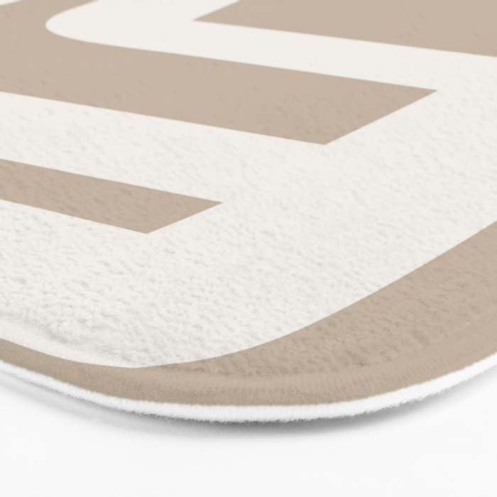 Neutral Abstract 5A Bath Mat Gallery Image 3