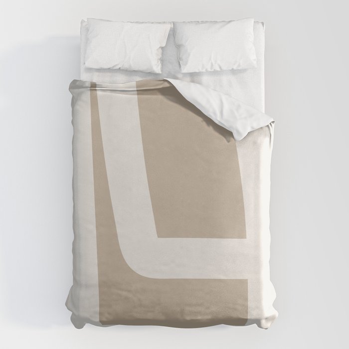 Neutral Abstract 5A Duvet Cover Gallery Image 1