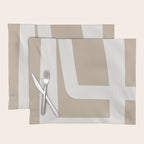 Neutral Abstract 5A Placemat Gallery Image 1