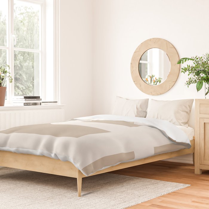 Neutral Abstract 5A Duvet Cover Gallery Image 2