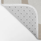 Neutral Abstract 5A Bath Mat Gallery Image 2