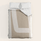Neutral Abstract 5A Comforter Gallery Image 6