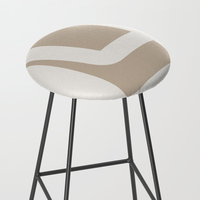 Neutral Abstract 5A Stool Gallery Image 2