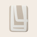 Neutral Abstract 5A Bath Mat Gallery Image 1