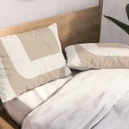 Neutral Abstract 5A Pillow Sham Gallery Image 2