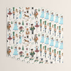 Festive Nutcracker holiday pattern Wrapping Paper Gallery Image 3