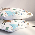 Festive Nutcracker holiday pattern Pillow Sham Gallery Image 3
