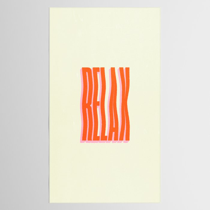 Relax: Wavy Edition Tablecloth Gallery Image 2