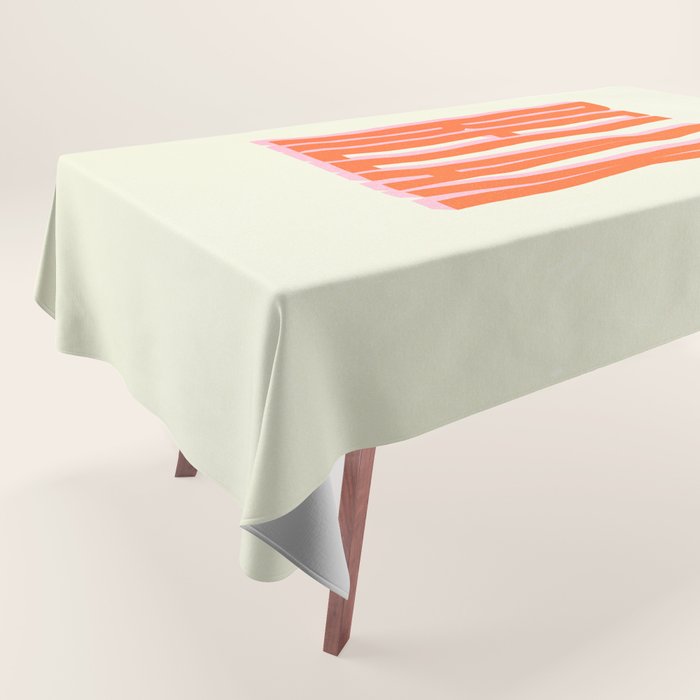 Relax: Wavy Edition Tablecloth Gallery Image 1