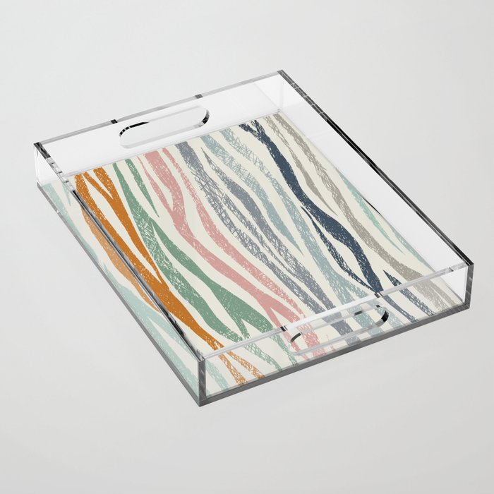 Black Forest Kid Animal Stripes Acrylic Tray Gallery Image 1