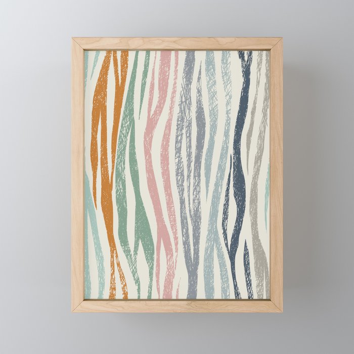 Black Forest Kid Animal Stripes Mini Art Print Gallery Image 1
