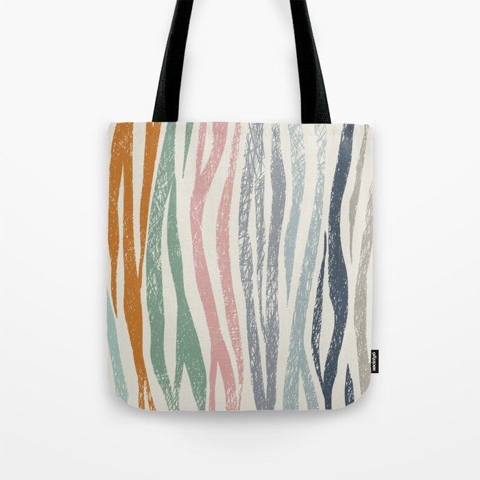 Black Forest Kid Animal Stripes Tote Bag Gallery Image 1
