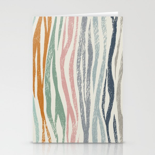 Black Forest Kid Animal Stripes Stationery Card Gallery Image 1