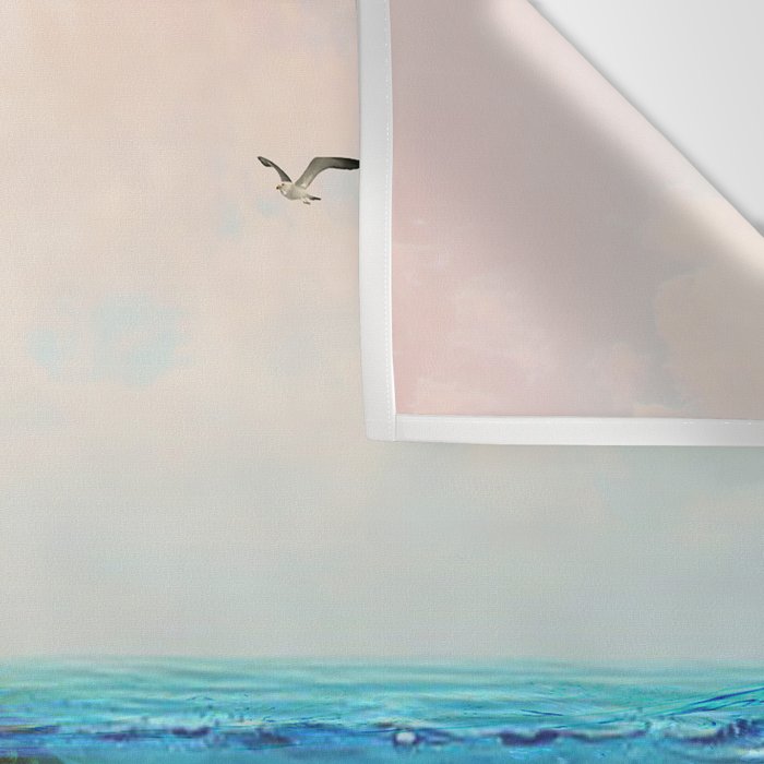 goldfish with a shark fin Wall Tapestry Gallery Image 3