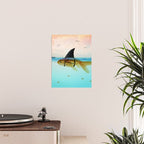 goldfish with a shark fin Poster Gallery Image 2