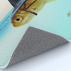 goldfish with a shark fin Rug Gallery Image 4