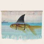 goldfish with a shark fin Wall Hanging Gallery Image 1