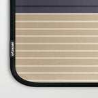 Color Block Line Abstract LIV Neutral Nautical Laptop Sleeve Gallery Image 3