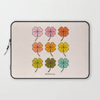 Rainbow Clovers Laptop Sleeve Gallery Image 1