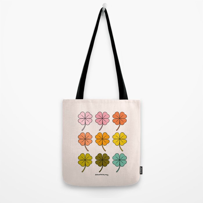 Rainbow Clovers Tote Bag Gallery Image 2
