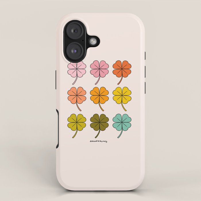 Rainbow Clovers iPhone Case Gallery Image 1