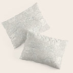 William Morris Honeysuckle & Tulip Light Grey Pillow Sham Gallery Image 3