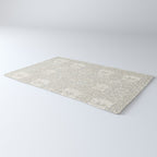 William Morris Honeysuckle & Tulip Light Grey Rug Gallery Image 3