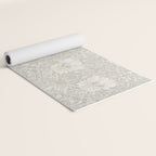 William Morris Honeysuckle & Tulip Light Grey Yoga Mat Gallery Image 2