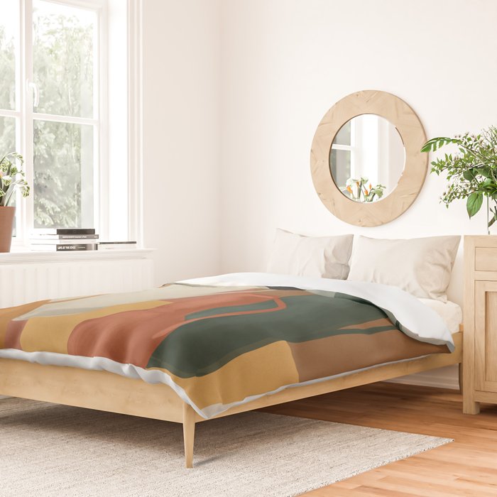 Abstract Art Vases 4 Duvet Cover Gallery Image 2