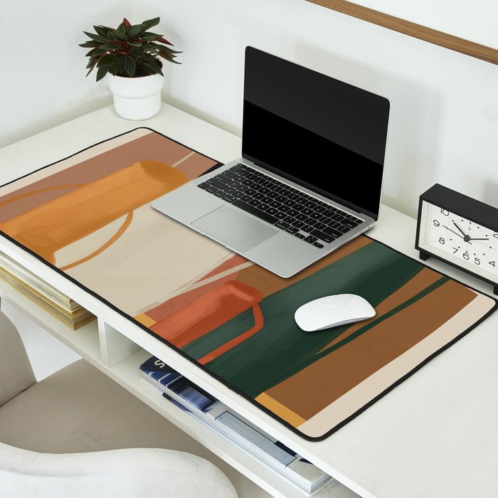 Abstract Art Vases 4 Desk Mat Gallery Image 2