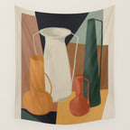 Abstract Art Vases 4 Wall Tapestry Gallery Image 4