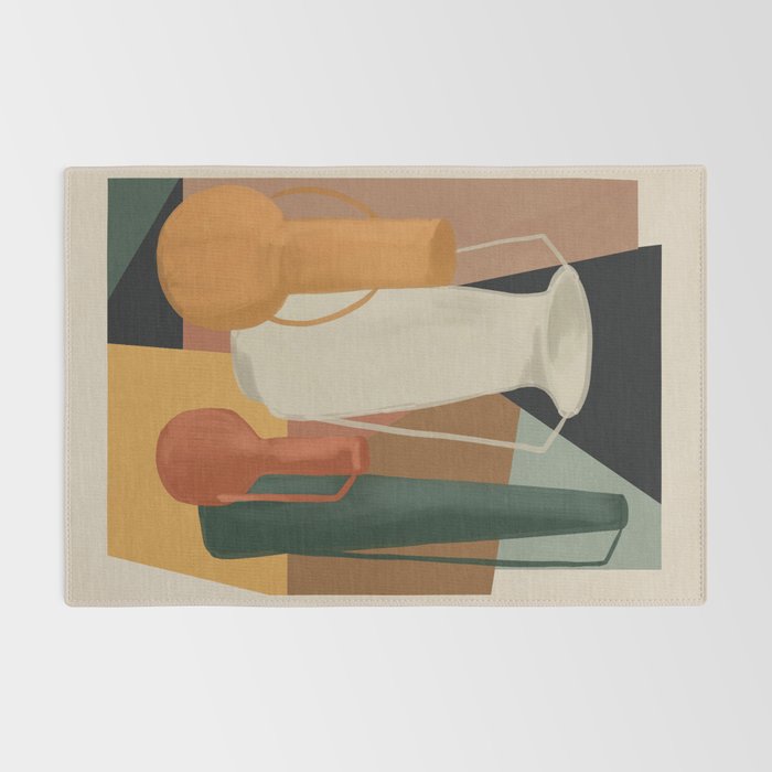 Abstract Art Vases 4 Rug Gallery Image 2