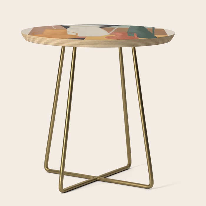 Abstract Art Vases 4 Side Table Gallery Image 1