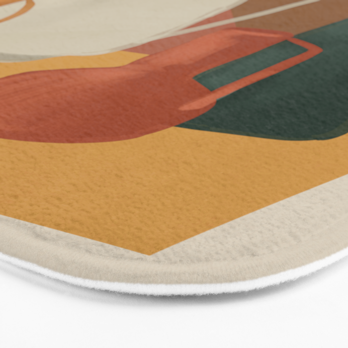 Abstract Art Vases 4 Bath Mat Gallery Image 3
