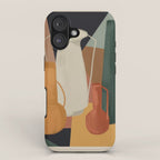 Abstract Art Vases 4 iPhone Case Gallery Image 1