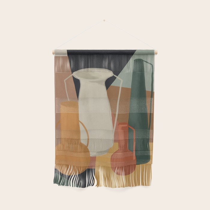 Abstract Art Vases 4 Wall Hanging Gallery Image 1