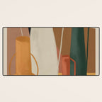 Abstract Art Vases 4 Desk Mat Gallery Image 3