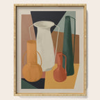 Abstract Art Vases 4 Serving Tray Gallery Image 1