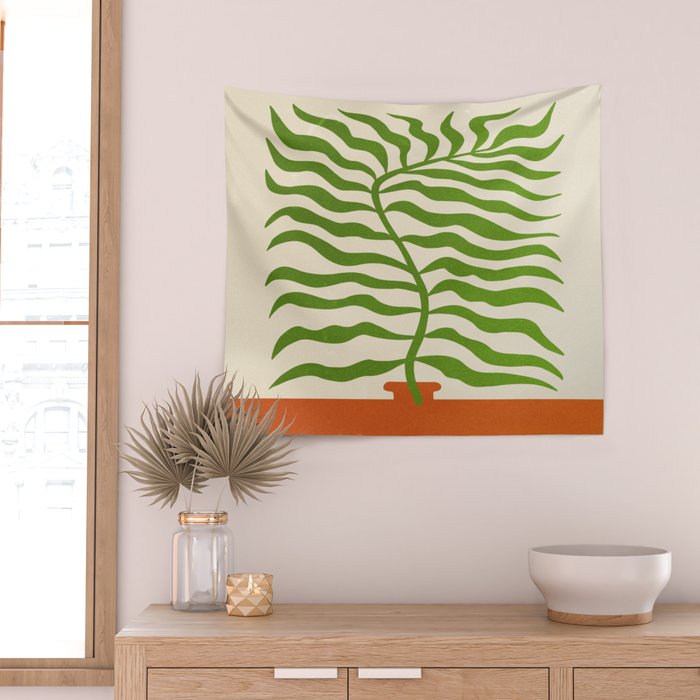 Wild Leaves II: Matisse Edition Wall Tapestry Gallery Image 2
