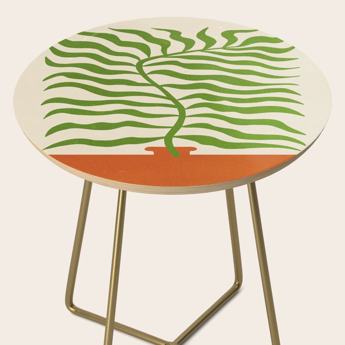 Wild Leaves II: Matisse Edition Side Table Gallery Image 2