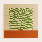 Wild Leaves II: Matisse Edition Wood Wall Art Gallery Image 1